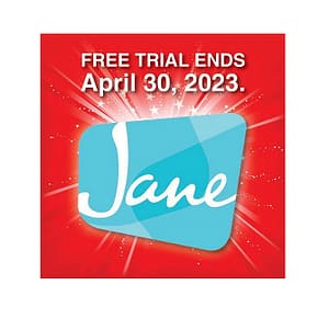 jane logo - starburst in red -v2